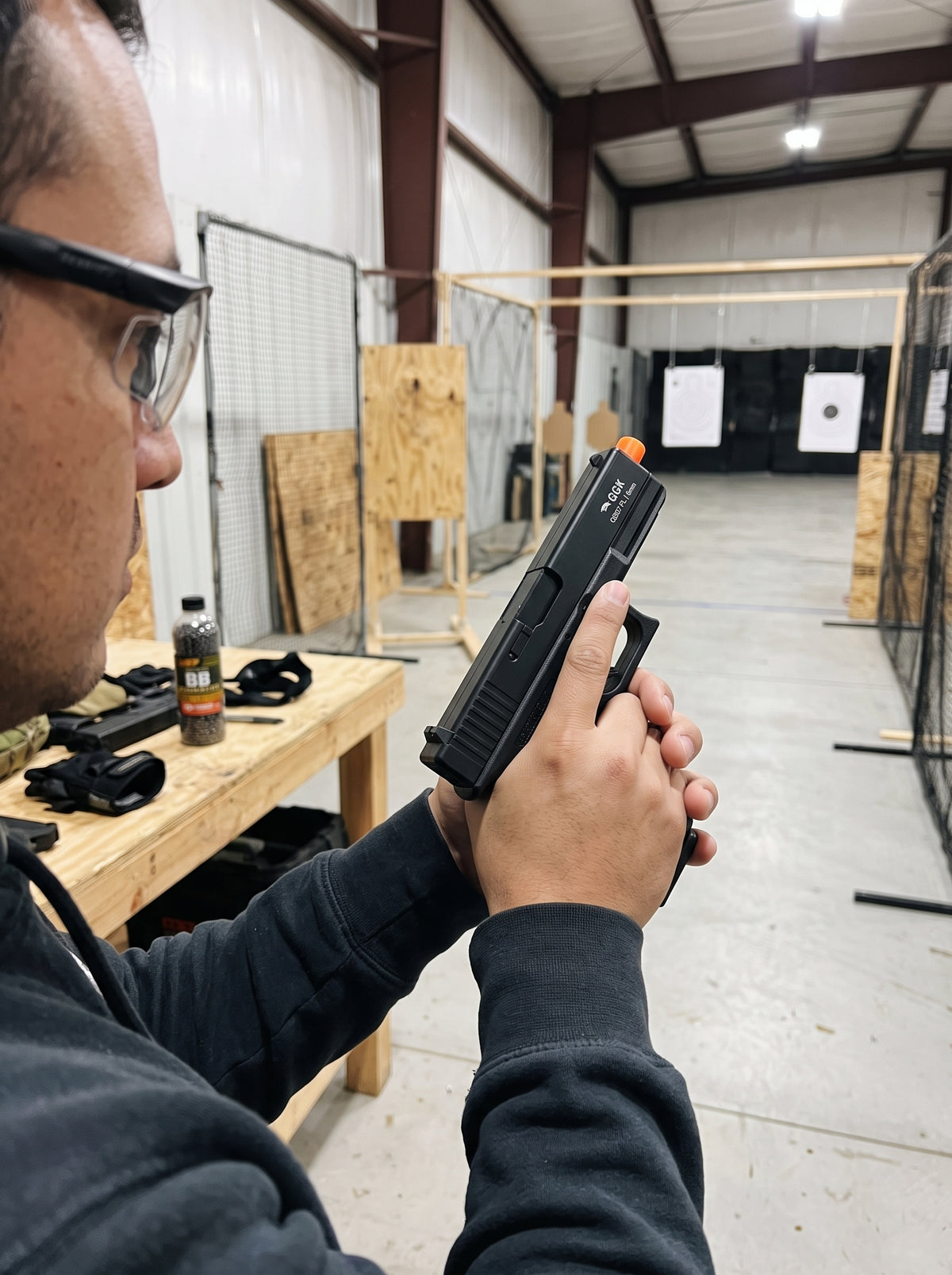 Pistola Airsoft Spring QG07 PL 6mm | Pronta para a Diversão