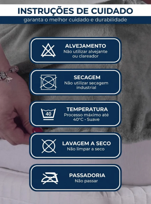 O conforto que transforma suas noites | Jogo de Lençol Plush
Manta Soft 3 Peças