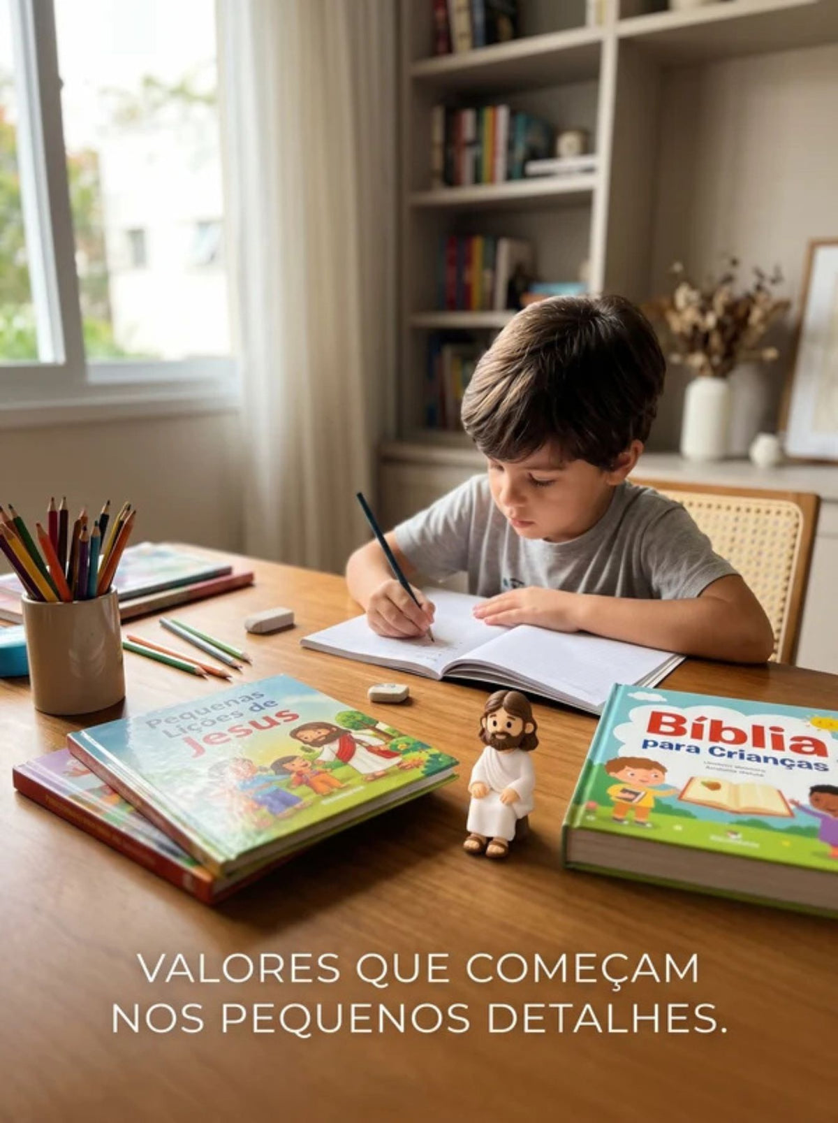 Mini Jesus Sentado | Um Pequeno Símbolo de Fé Para Estar Presente em Todos Momentos