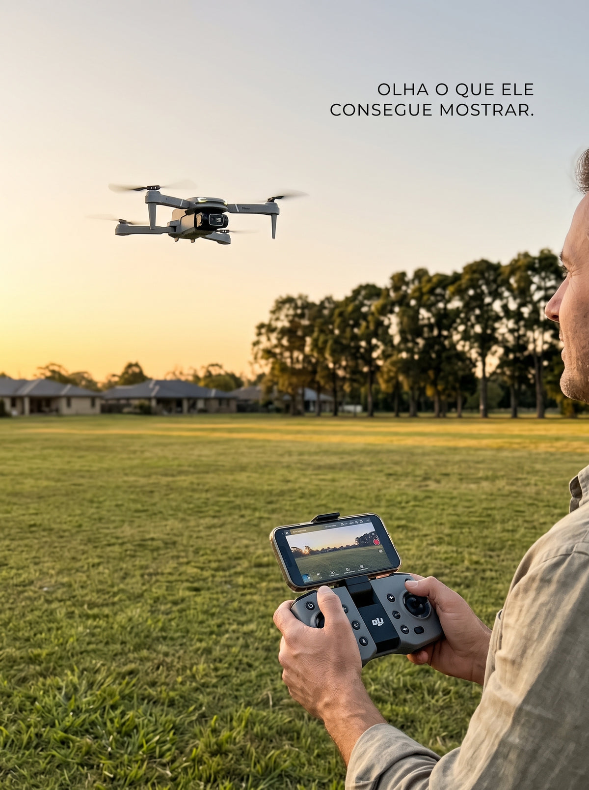 Drone DLI V88 com Câmera Dupla | Registre o Mundo de Outro Ângulo