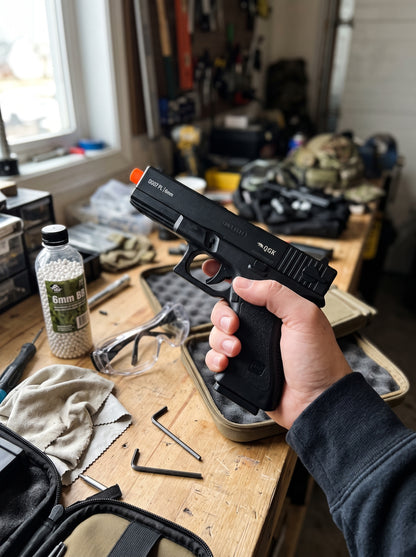 Pistola Airsoft Spring QG07 PL 6mm | Pronta para a Diversão