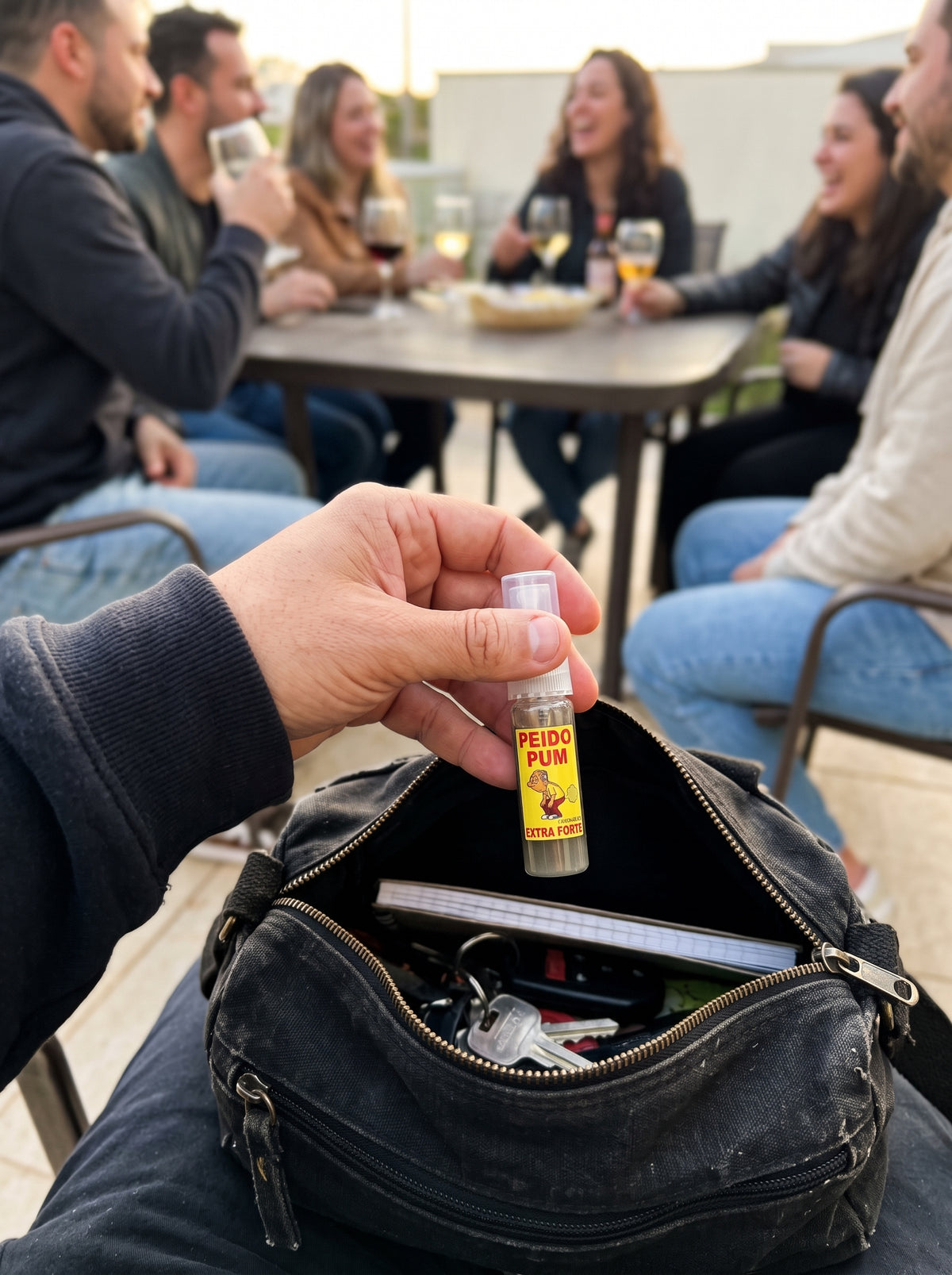 Spray de Pum para Pegadinha | A Zoação Começa Sem Ninguém Desconfiar