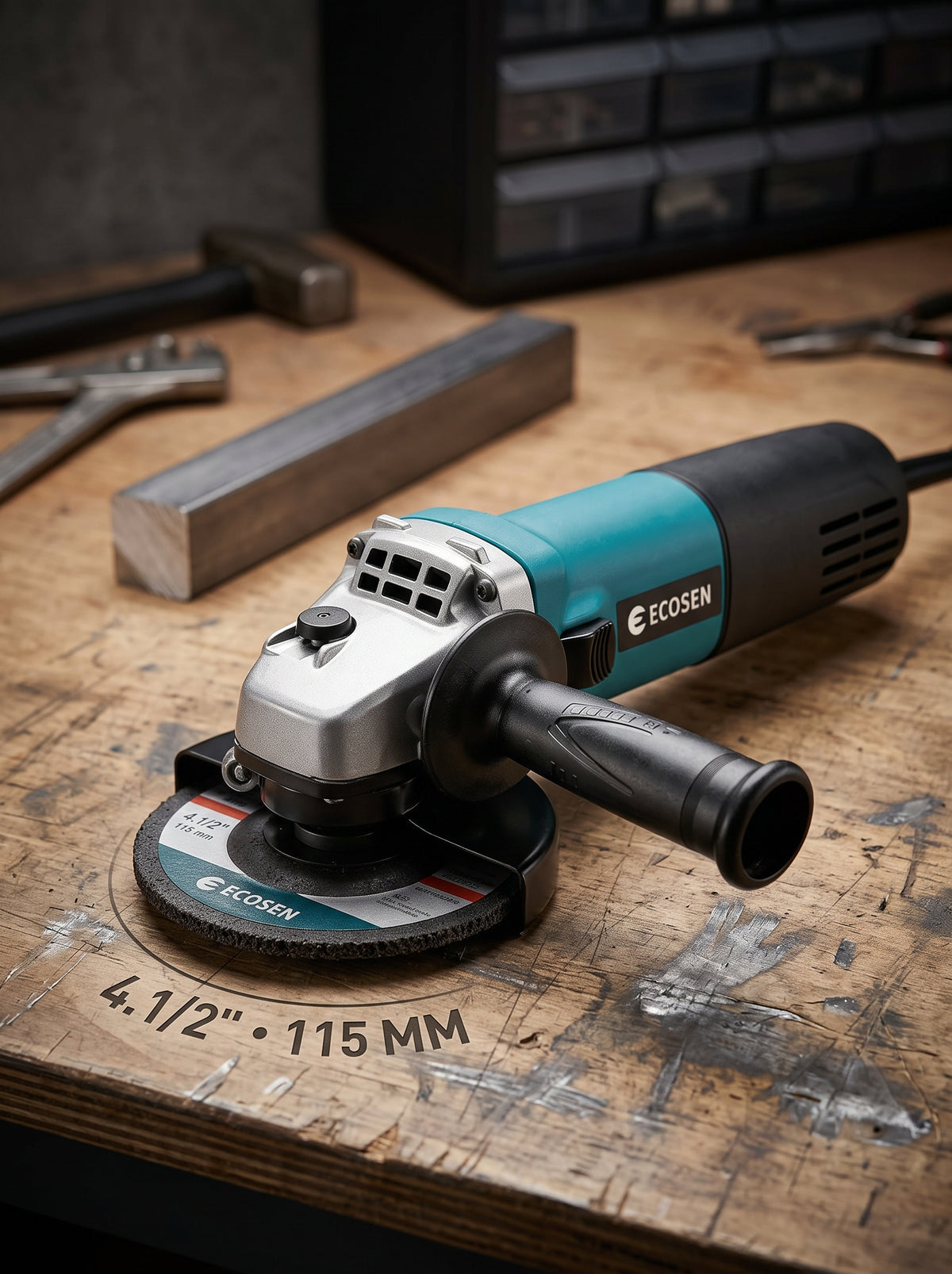 Esmerilhadeira Angular 950W 4.1/2" | Potência para Corte e Acabamento