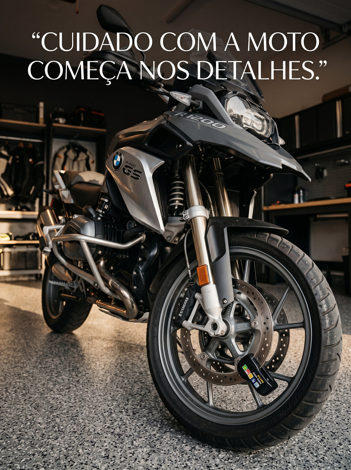 Trava de Disco para Moto com Alarme | Mais Tranquilidade ao Estacionar