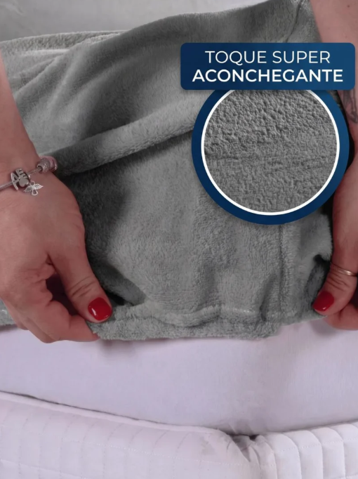 O conforto que transforma suas noites | Jogo de Lençol Plush
Manta Soft 3 Peças