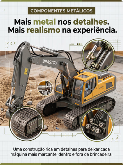 Máquinas de Construção RC com Controle Remoto | A diversão no controle