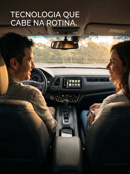 Adaptador CarPlay 2 em 1 | Seu Carro Mais Conectado