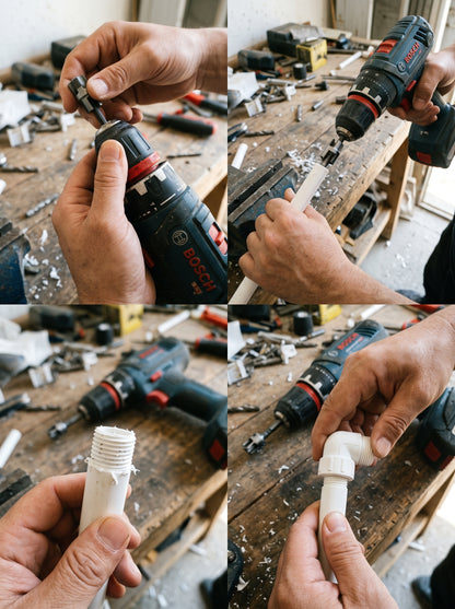 Kit Abridor de Rosca 1/2" e 3/4" | Mais Praticidade no Reparo