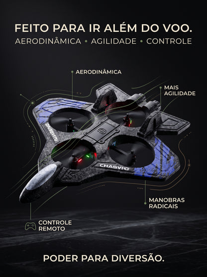 Avião Drone RC de Combate | Diversão Que Sai do Chão