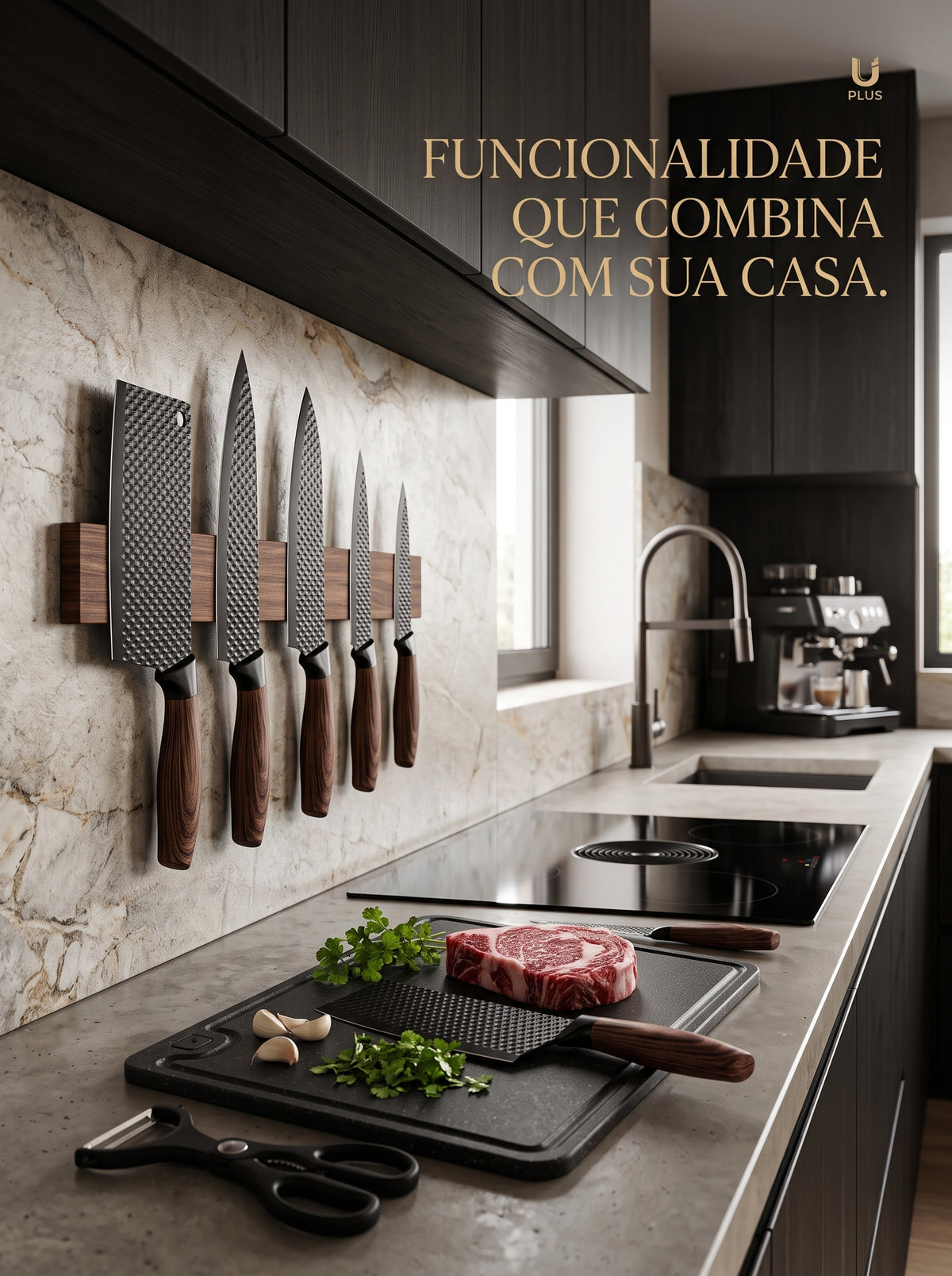 Kit de Facas | A Praticidade Que Faltava na Sua Cozinha