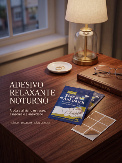 Adesivo Relaxante Noturno | Mais Tranquilidade para Desacelerar Antes de Dormir