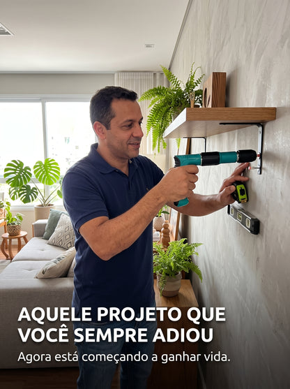 Finca Pino Profissional 27mm | A Ferramenta Certa Para Fixações Rápidas, Firmes e Sem Complicação