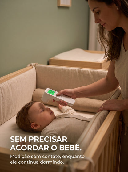 Termômetro Infravermelho| Meça a Temperatura Sem Acordar o Bebê