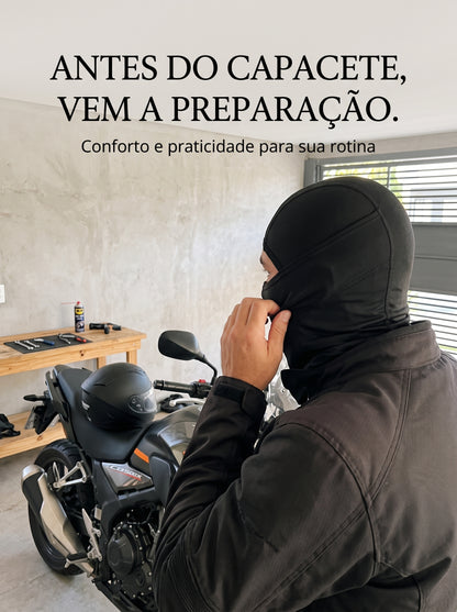Kit 2 Toucas Ninja Balaclava UV50+ | Proteção Solar e Térmica para Moto