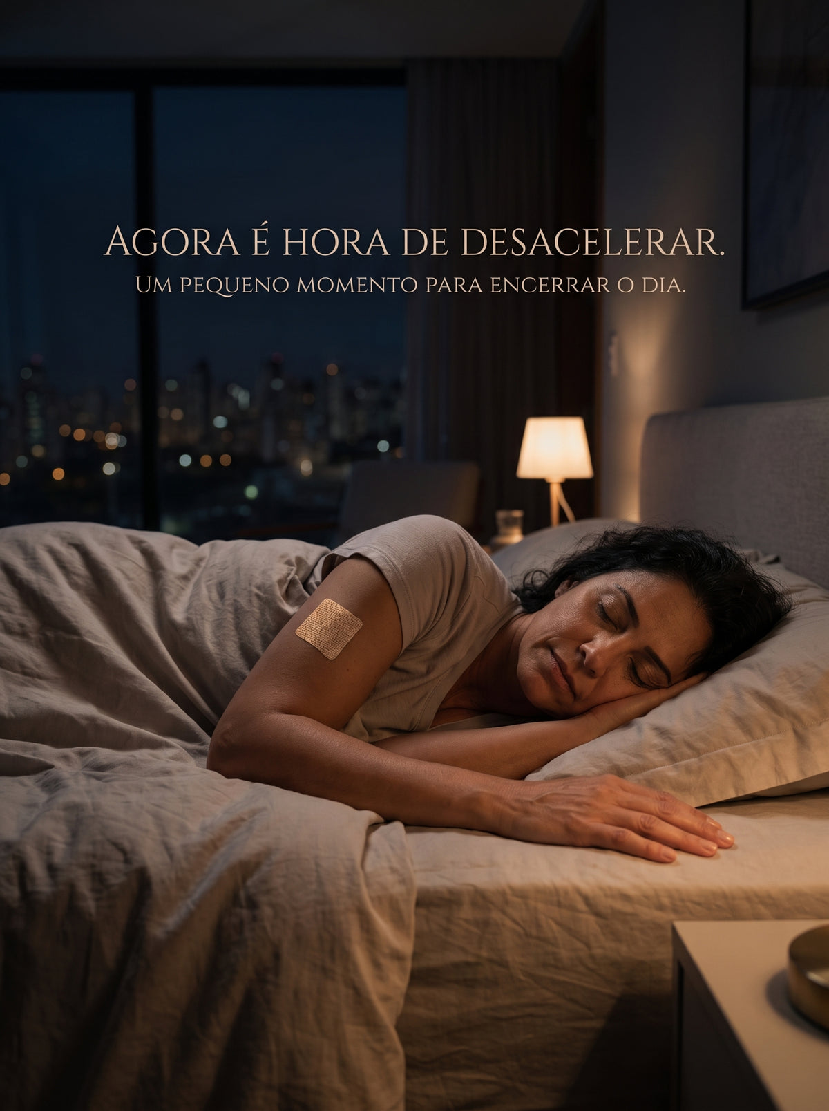 Adesivo Relaxante Noturno | Mais Tranquilidade para Desacelerar Antes de Dormir