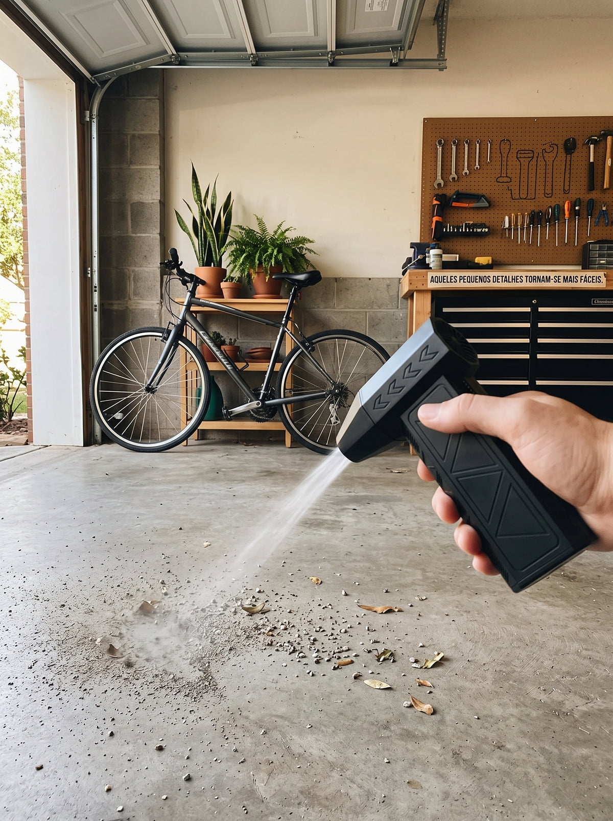 Soprador de Ar Turbo Sem Fio | Potência Para Limpar Onde a Sujeira se Esconde