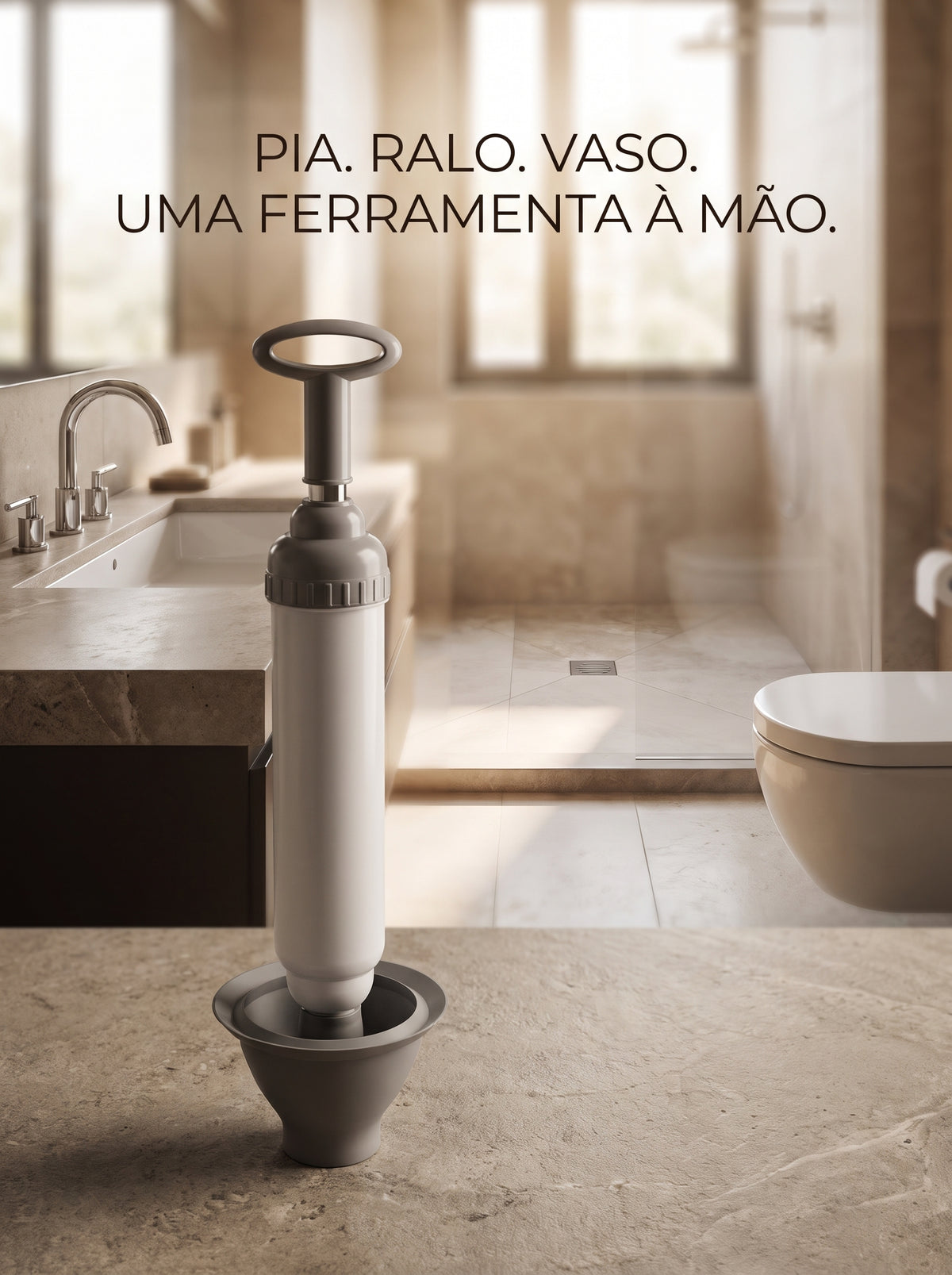 Desentupidor de Alta Pressão para Pia e Vaso | Solução Rápida para Entupimentos