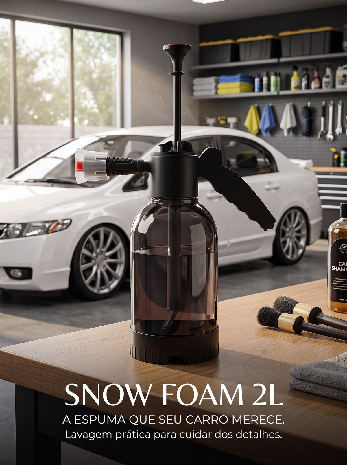 Snow Foam 2L | A Espuma Que Transforma Sua Lavagem