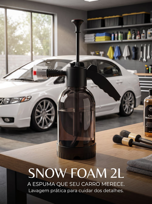 Snow Foam 2L | A Espuma Que Transforma Sua Lavagem
