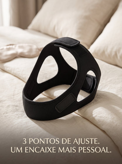 Máscara de Queixo Anti-Ronco em Neoprene | Mais Conforto na Hora de Dormir
