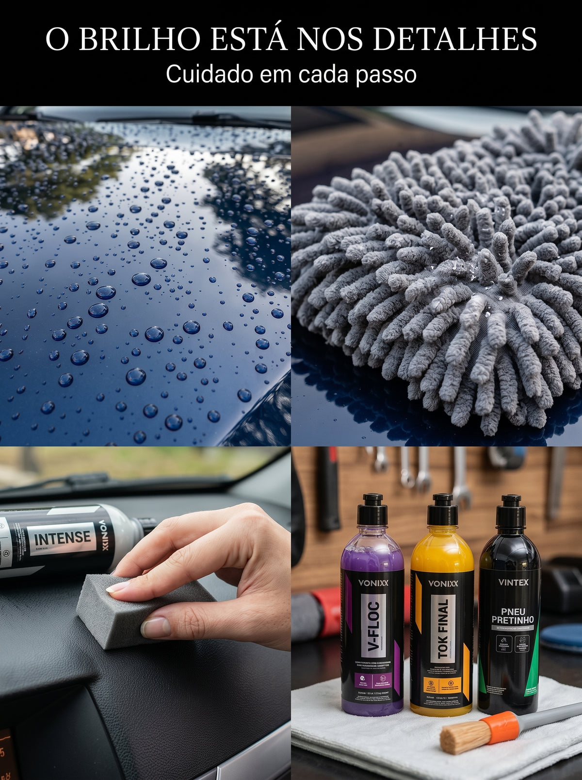 Kit Completo Vonixx para Carro | Deixe Seu Carro Impecável
