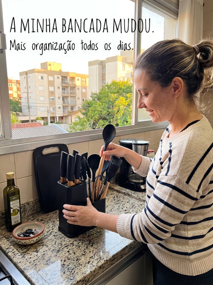 Kit de Cozinha 19 Peças | Equipe Sua Cozinha de Uma Vez