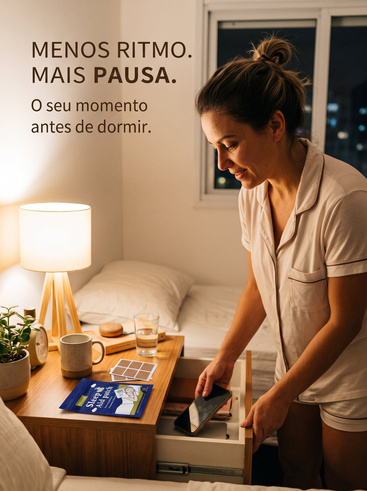 Adesivo Relaxante Noturno | Mais Tranquilidade para Desacelerar Antes de Dormir