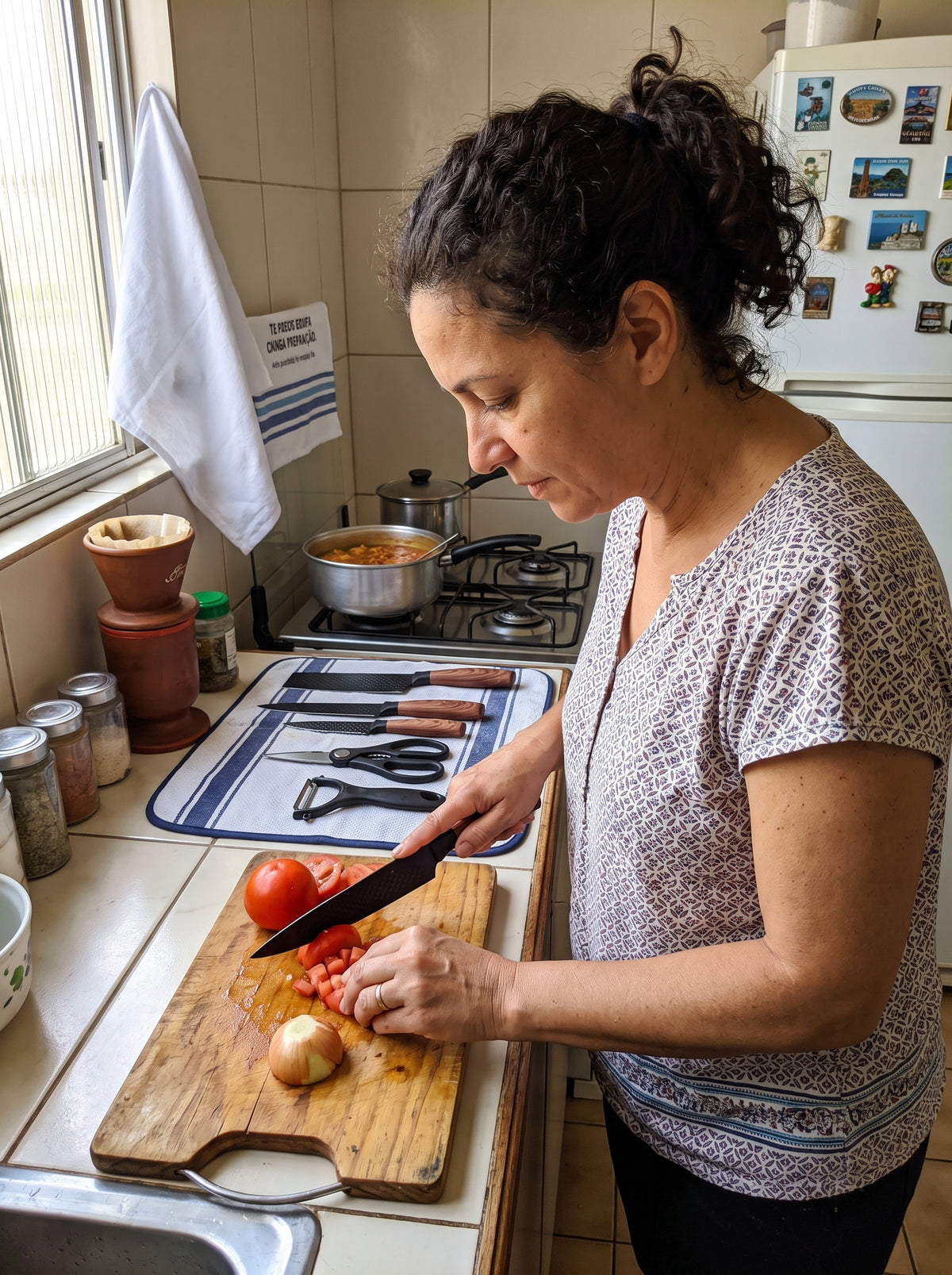 Kit de Facas | A Praticidade Que Faltava na Sua Cozinha