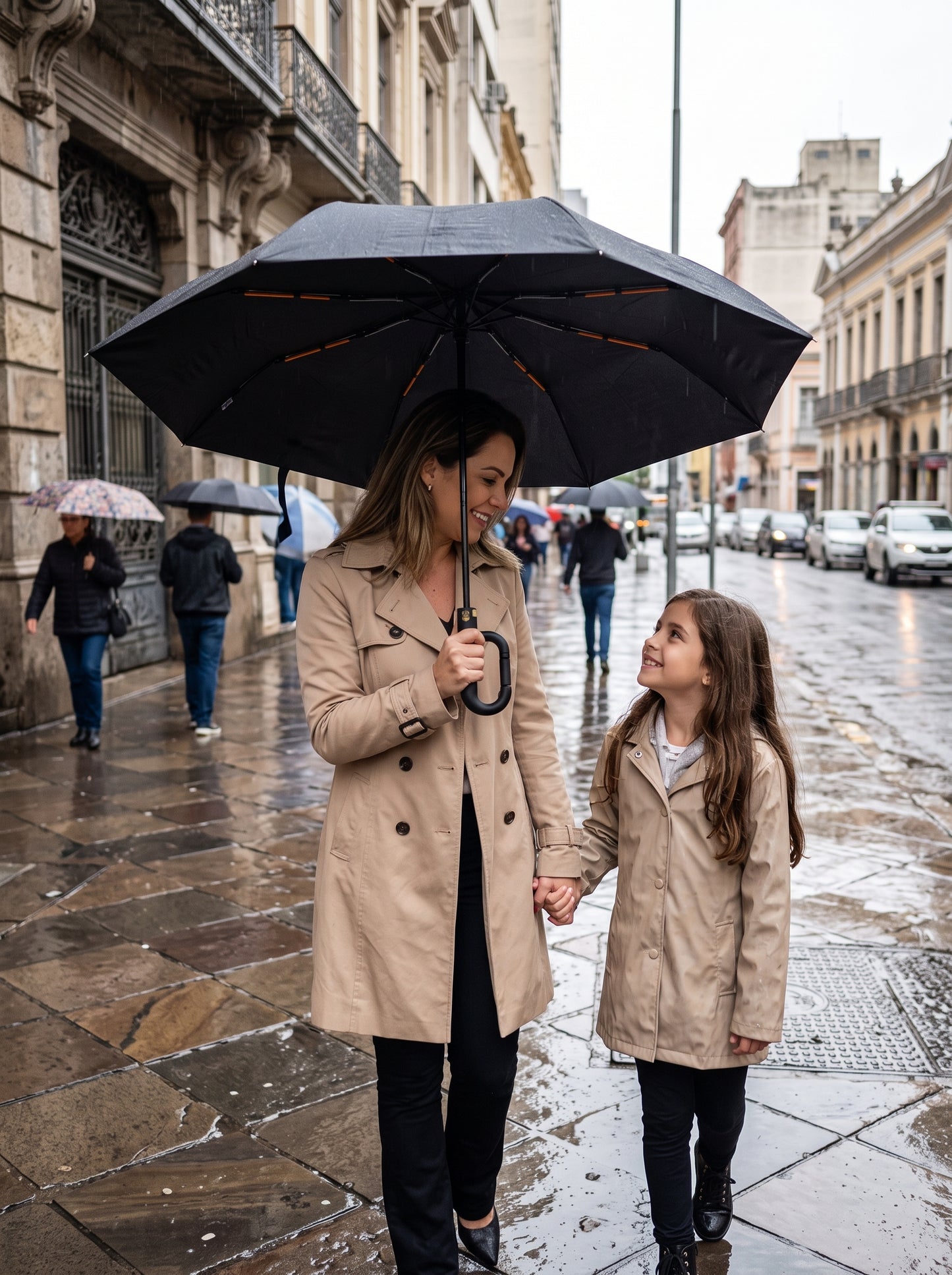 Guarda-Chuva Automático UV | Proteção Para Sol ou Chuva, Sempre à Mão